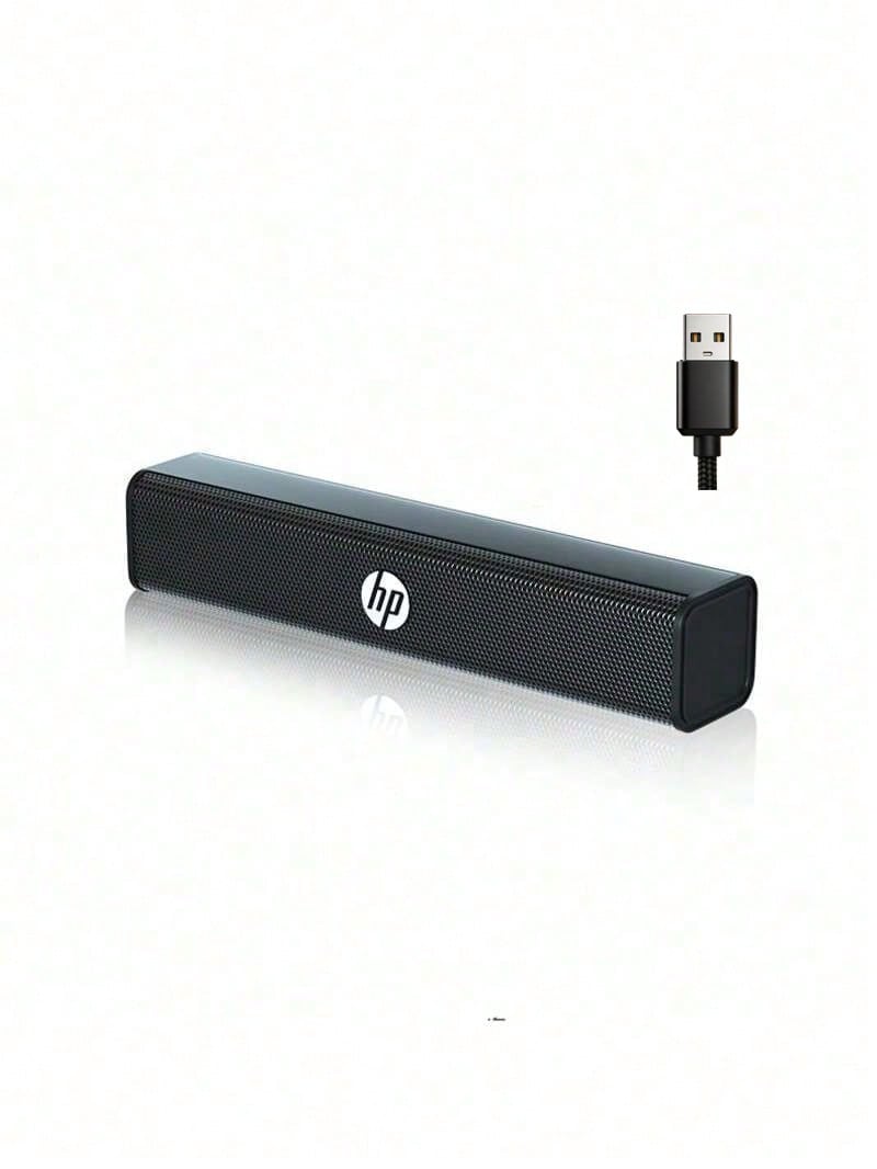 HP WS10 桌面音響 立體聲性能 重低音增強 緊湊設計 多場景適用 黑色 - 黑色 - 查看 1