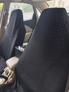 Bộ 4 bọc ghế ô tô đa năng - Tương thích với túi khí và thiết kế pha lê lấp lánh, phù hợp cho xe sedan, xe tải và SUV (5 chỗ/2 chỗ) dành cho nữ. - phong cách A - Xem 3