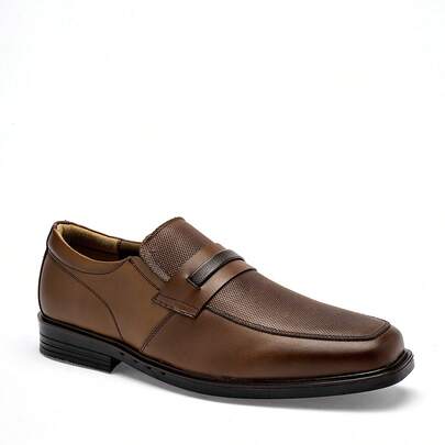  Marshall Zapato vestir piel camel para Hombre