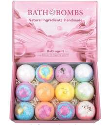12 Piezas Bombas de Baño Naturales con Sorpresa de Animales, Bolas Aromáticas para Niños - 1 - Ver 7