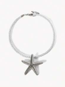 Opalesca 1 件海滩风格夸张海星吊坠粗绳项链，适合度假 - 23030473 - 查看 19