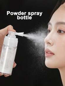防漏粉末噴霧瓶，多用途粉末分裝容器，便攜式家用滑石粉搖搖瓶，可重複使用容器 - 多色 - 查看 2