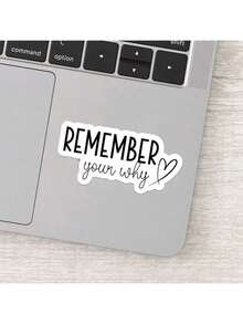 1. Hình dán tạo động lực "Hãy nhớ mục đích ban đầu của bạn" – Hình dán vinyl truyền cảm hứng | Những câu nói tích cực khích lệ dành cho máy tính xách tay, bình nước và sổ tay - Nhiều màu - Xem 4