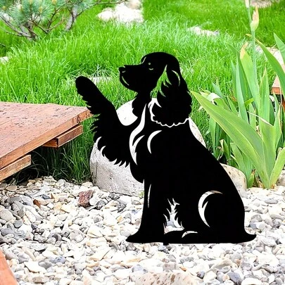 1 chiếc cọc trang trí sân vườn hình chó Corgi 2D bằng acrylic, là món quà hoàn hảo cho người yêu chó, cũng là vật trang trí sân vườn Giáng sinh ngoài trời, thích hợp để trang trí sân, vườn, bãi cỏ, hiên nhà và hàng rào.