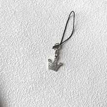 1/2pcs Rhinestone Crown Phone Lanyard Charm, Personalized Phone Accessory, Fits Universal Smartphones, Cute Pendant For CCD Camera, Keys, Phone Strap - Silver - View 7