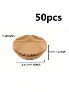 Air Fryer Parchment Paper, Baking Mat Liners For Oven, Grill And Air Fryer - Coffee Brown - View 12