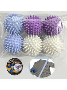 Reusable Dryer Balls, Suitable For Dryers, Fabric Softener, Wrinkle Reducer, Static Eliminator - Multicolor - View 11