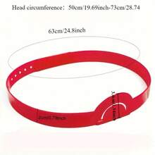 4pcs/8pcs " Who" Adjustable Headbands, With Card Slot Design, Suitable For Family Gatherings, Role-Playing Games And Celebration Events, Plastic Material, Christmas, Halloween, New Year Party Gifts - View 4