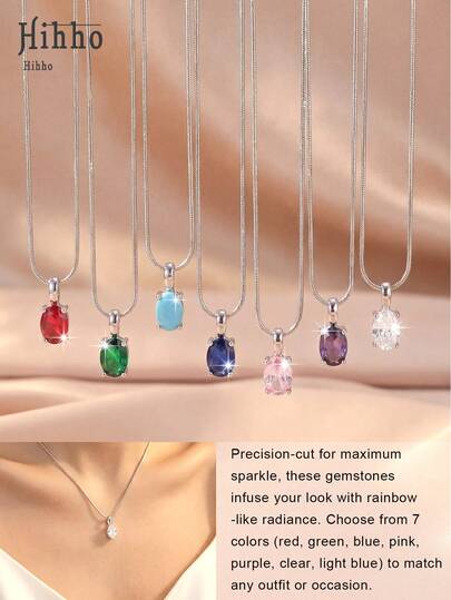 Hihho 1 chiếc vòng cổ choker đá quý cao cấp "Mang bầu trời đầy sao quanh cổ" | Có 7 màu, phù hợp với mọi người