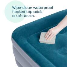 Mattress - Non Slip Mattress - Camping, Hiking, RV, Guest Bed - Comes With Storage Bag - Blue - View 3