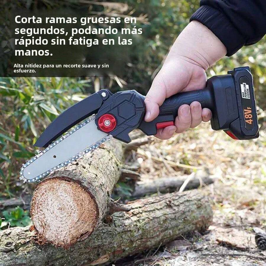 6-Inch Cordless Electric Pruning Shears With 48V Lithium Battery, Supor Fruit Tree Pruning Tool, Rechargeable Pruner For Home Use.