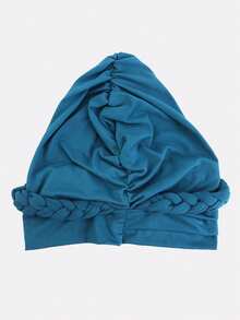 1 pieza Pañuelo de cabeza trenzado hecho a mano para mujer, adecuado para uso diario - Multicolor - Ver 5