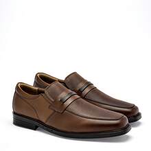 Marshall Camel Leather Dress Shoe For Men - 棕色 - 查看 3