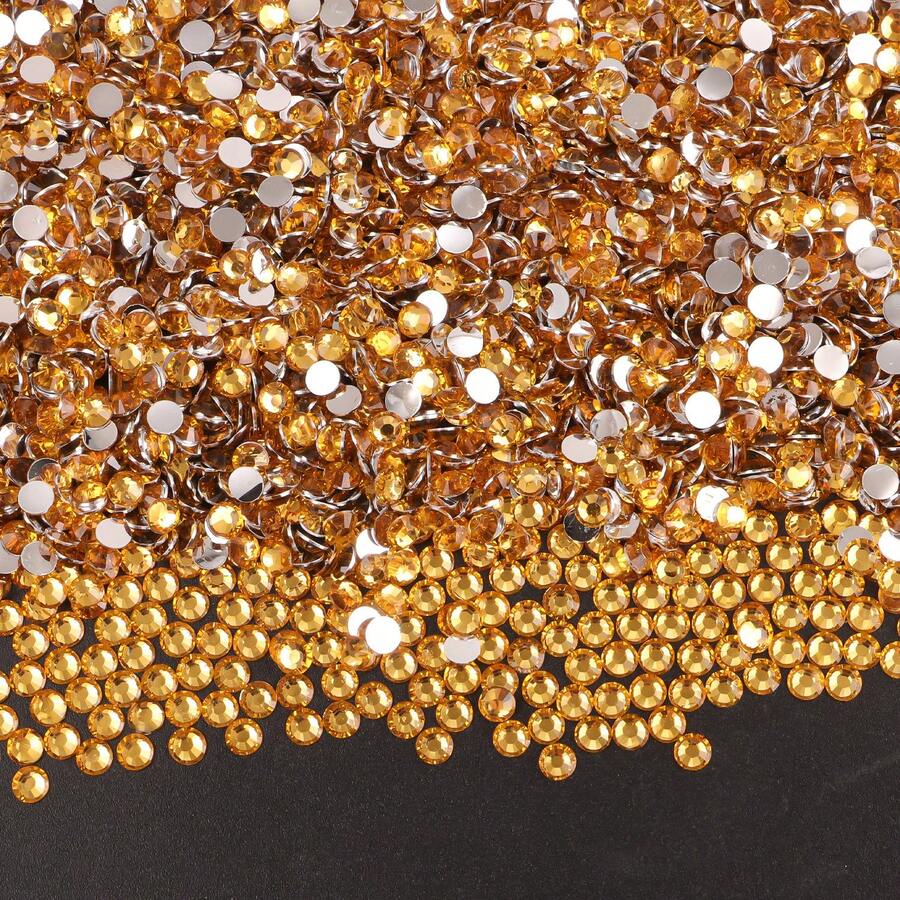 Cristales de resina con strass de base plana, diamantes falsos de resina para vasos de agua, juguetes, zapatos, botas, decoración de ropa, tazas, materiales de manualidades DIY para fans de ídolos brillantes