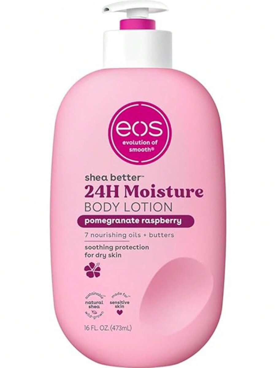 Bundle Of Eos Shea Better Body Lotion + Cashmere Shave Oil, Vanilla Cashmere, 24-Hour Moisture Skin Care, Lightweight &Amp; Non-Greasy, Natural Shea, Vegan, Soothing Moisturizing - ColorL - 查看 1