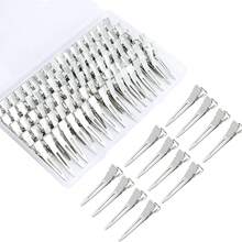 5pcs/10pcs/20pcs/50pcs/100pcs Professional Curling Metal Hair Clips - Salon Quality, Volumizing Root Fixers, Suitable For Styling, Trimming And Curling - Durable, Easy To Use, Gentle On Hair. - Multicolor - View 3