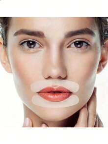 4 Pieces Of Lip Silicone Patches, Reusable Silicone Facial Patches, Skincare Tools - Multicolor - View 7