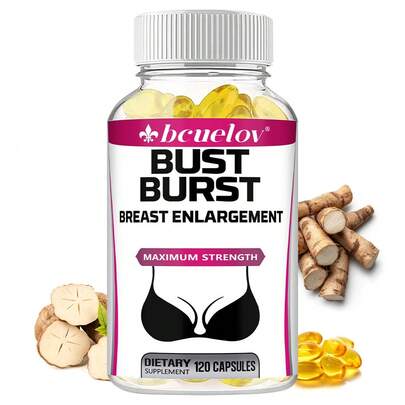  Bcuelov Breast Capsules, Containing Kudzu Root Extract, Support Emotional Health, 120 Capsules.