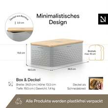 Bread Boxes - Gris cendré - Voir 4