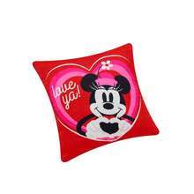 PROVIDENCIA Disney Reversible Mickey Heartbeat Cushion - Red - View 2