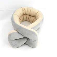 Almohada de viaje, almohada de siesta cómoda para la oficina, almohada en forma de U para el cuello para avión y tren de alta velocidad - Multicolor - Ver 9