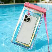 1个防水手机袋，带气囊，可作为手机保护套、防水袋或干袋使用，适用于雨天、游泳池和海滩派对。 - 多色 - 查看 12