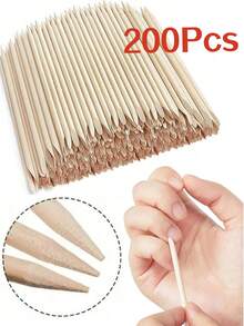 800 cái que gỗ cam 2.95 inch/75mm đẩy và làm sạch móng, phù hợp cho tiệm nail và làm móng DIY, dụng cụ chăm sóc móng, dụng cụ nail, nghệ thuật móng, tựu trường, móng, dụng cụ đẩy da móng - 75mm - Xem 11
