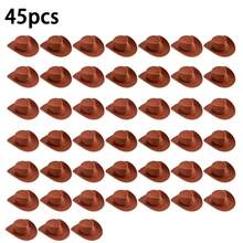 15/30pcs Plastic Mini Western Cowgirl Hats, Cute Mini Hats, Small Party Hat Toys, Suitable For Doll Party Decoration And Roleplay - Cowboy Hat - View 14