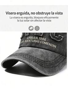 Men Baseball Cap - Burgundy - View 2