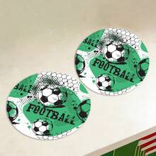 Un set complet de suporturi de masă pentru Cupa Mondială, cu modele de fotbal, atletism și victorie, potrivite pentru utilizare primăvara, vara, toamna și iarna. Adoptă un design multicolor și este țesut din fibră 100% poliester. - Multicolor - Vizualizare 11