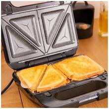 Sandwichera 4 en 1 Rock'nToast: Potencia, Versatilidad y Diseño en Acero Inoxidable de Cecotec - Ver 2