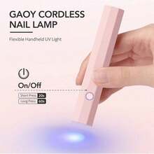 Portable Handheld Nail Gel Curing Light, Wireless Mini UV Nail Lamp With Long Lasting Battery, 8s Quick Dry For Gel Polish & Nail Art DIY - bút đèn làm móng - Xem 4