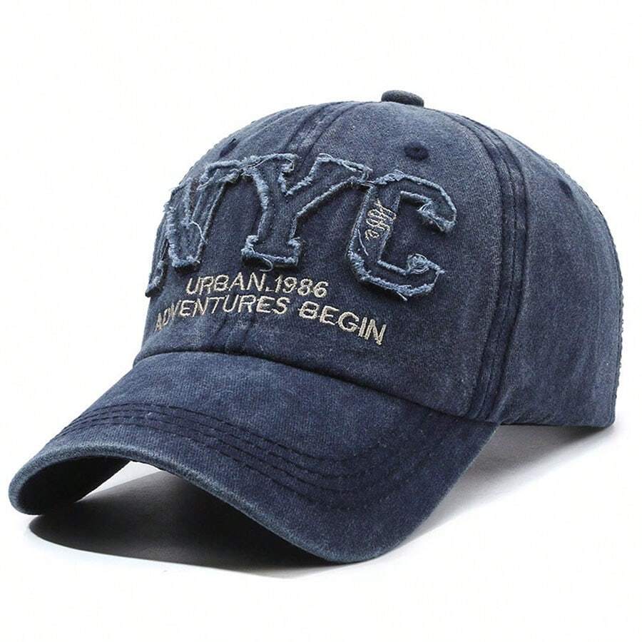Men Baseball Cap - Blue - View 1
