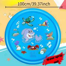 PVC Dolphin Spray Mat, Water Play Item For Kids And Dogs, 1 Meter, Perfect For Lawns Parks And Family Yards, 'A Summer Is A Must! - Dolphin 1pc - View 11