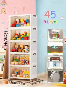 Storage Bins With Lids - Vitt - Visa 11