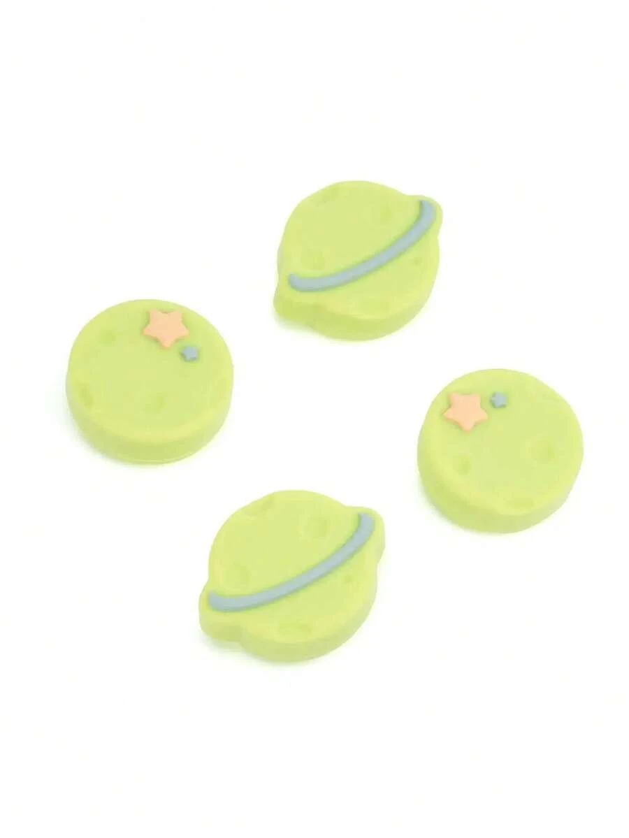4pcs Silicone Thumb Grip Caps, Joystick Protective Cover Compatible With Nintendo Switch/OLED/Lite - View 1