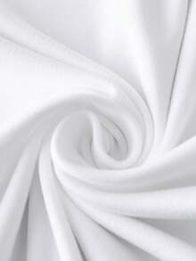 Disney 1件女士米妮卡通印花背心，圆领，弹力面料，适合日常穿着，易护理面料，时尚休闲女士背心 - 白色 - 查看 6