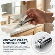 2件装指甲钳，男女通用美容护理工具 - 不銹鋼 - 查看 3