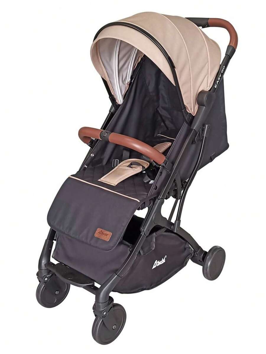 Carriola para Bebe de Viaje Plegable 3 a 36 meses hasta 15 kg Producto de calidad Diseño moderno Uso diario Perfecto para regalo Duradero Fácil de usar - Beis - Ver 1