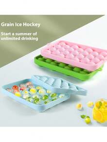 25-Cavity Silicone Ice Cube Tray, Small Ice Ball Mold, Whiskey Ice Cube Mold, Fruit Ice Cube Tray With Lid, Grape Shaped Handmade Soap Mold, Home Ice Cube Maker, Suitable For Summer Home Use, Bars, Clubs And Outdoor Summer Beverages, Refrigerator Ice Tray, Freezing, Parties, Travel, Weddings, Birthdays, Kitchens, Storage, Outdoor, Halloween, Christmas, Thanksgiving Supplies, Ice Cube Trays, Ice Makers, Kitchen Accessories - Multicolor - View 12
