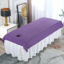 1件防水防油按摩床单 - 可机洗，涤纶材质，美容院理想之选 - 彩色 - 查看 9