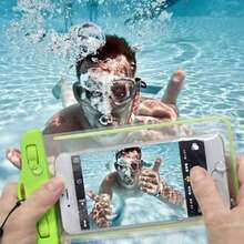 Universal Waterproof Phone Pouch, Waterproof Phone Case, Compatible With IPhone 14/13/12/11 Pro Max/XS Plus, Compatible With Samsung Galaxy S22/S23 Phones (Up To 7.0 Inches), 3D Waterproof Phone Dry Bag - Multicolor - View 8