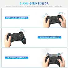 [Upgraded Version] YIYISwitch/Lite/OLED/Switch 2 Wireless Controller, Programmable Gamepad With Gyroscope Axis, Turbo, Dual Vibration And Screenshot Functions - 1pc - View 6