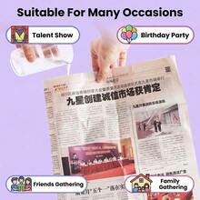 神奇水报纸消失道具 - 魔术师、舞台表演者和魔术爱好者的终极幻术 - 彩色 - 查看 7