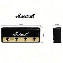 Guitar Amp Key Holder For Wall Mount, Includes 4 Guitar Plug Key Fobs And 1 Wall Mounting Kit,Perfect Gift For Birthdays, Holidays,Unique Present For Musicians, Music Fans - Black Keychain Base+Four Plugs - View 6