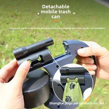 1 To 2 Retractable Dog Leash, Pet Dual-Headed Dog Traction Rope, Small Dog 2-In-1 Walking Leash - Multicolor - View 4