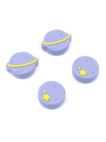 GeekShare 4pcs Cute Silicone Joystick Thumb Grip Caps Compatible With Nintendo Switch 2 - View 2