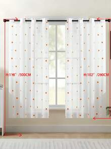 Bộ 1/2 rèm voan thêu cổ điển châu Âu, màu trắng trong suốt, thích hợp cho phòng ngủ, ban công, phòng khách. Rèm cửa sang trọng, rèm ren trắng thanh lịch với họa tiết thêu lá tinh tế, rèm polyester cản sáng cho phòng khách, phòng ngủ, văn phòng và nhiều nơi khác - Có thể giặt máy, rèm trang trí phòng ngủ. - Nhiều màu - Xem 41