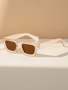 1 chiếc kính mắt mèo kiểu retro Châu Âu và Mỹ thời trang Y2K, kính thời trang PC nhẹ, đa năng, phù hợp cho mọi mùa. - Nhiều màu - Xem 7