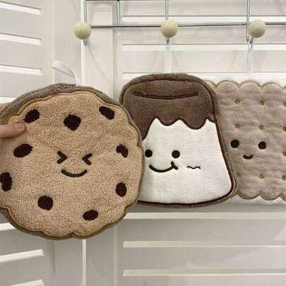 1 Bộ Khăn Bông San Hô Dễ Thương: Khăn bếp và phòng tắm thấm hút cao, khăn tay hoạt hình nhanh khô, khăn tay bông san hô dày dặn, thấm hút tốt và không bị rụng lông.